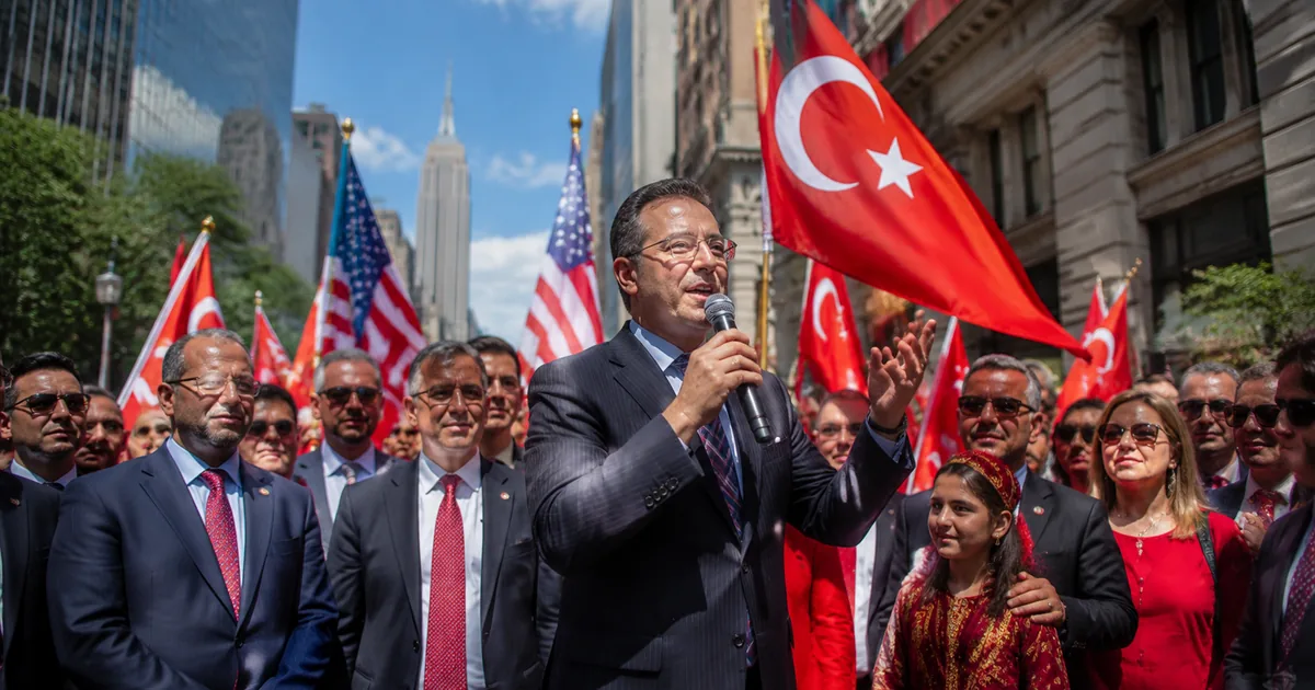New York'ta 43. Türk Günü Yürüyüşü Coşkusu: Renkli Anlar