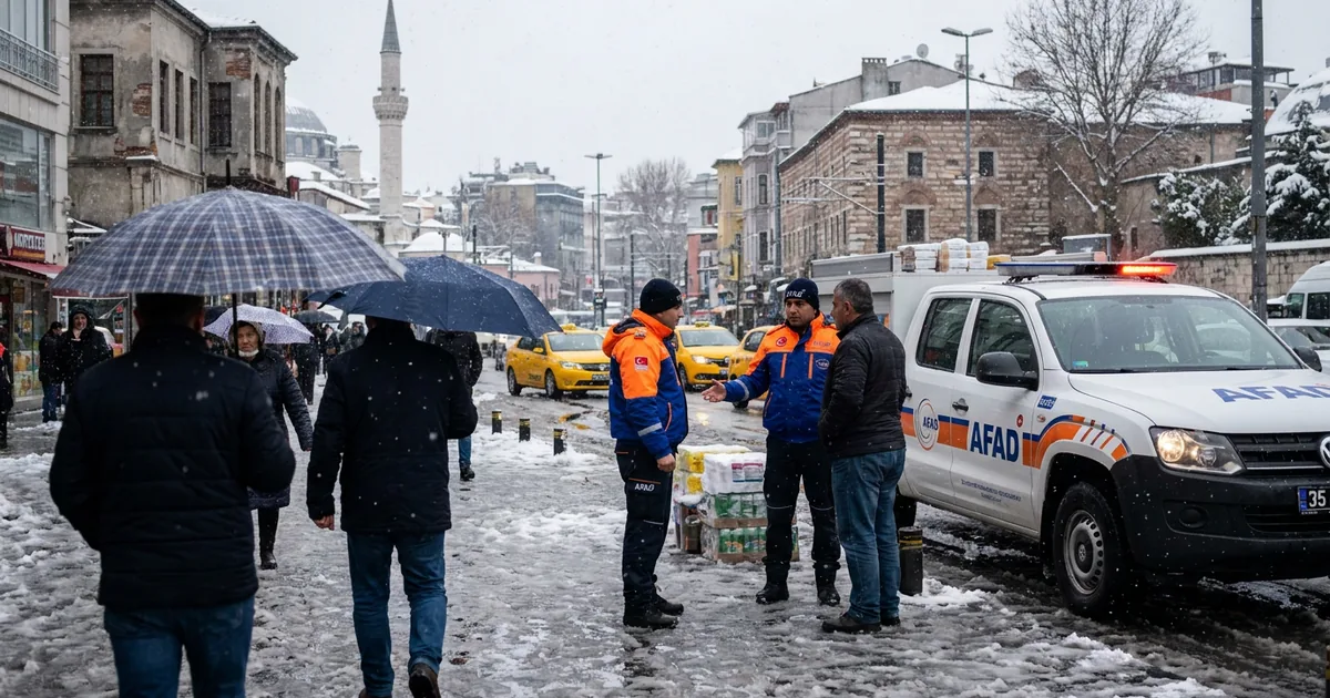 AFAD İstanbul'da ve Türkiye'de Afetlere Karşı Teyakkuzda