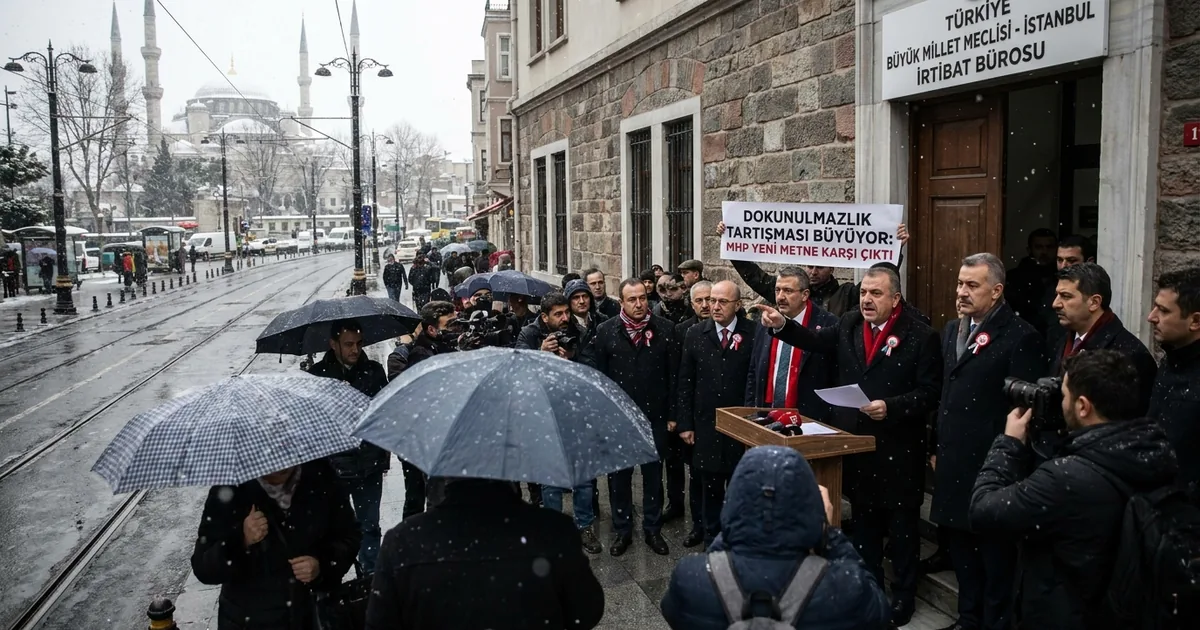 Dokunulmazlık tartışması büyüyor: MHP yeni metne karşı çıktı
