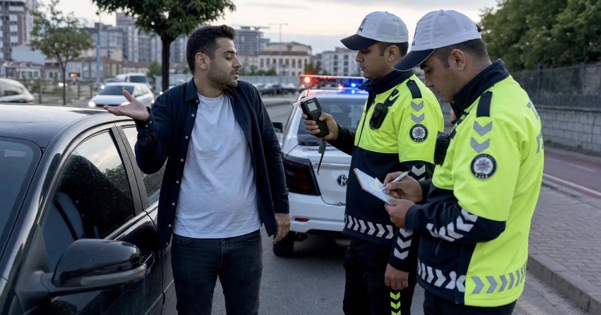 Kayseri'de Alkollü Sürücüye 40 Bin TL Ceza: "Sıkıntı Yok, Devam!" - Son Bir Dakika