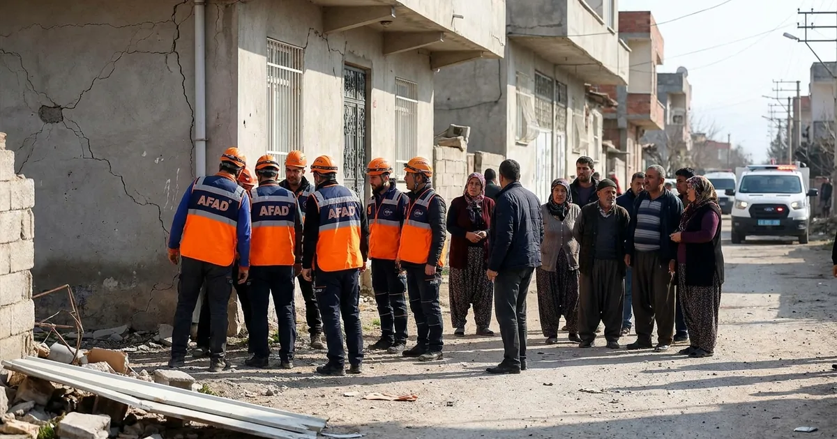 Gaziantep Nurdağı’nda 4.6 büyüklüğünde deprem paniği