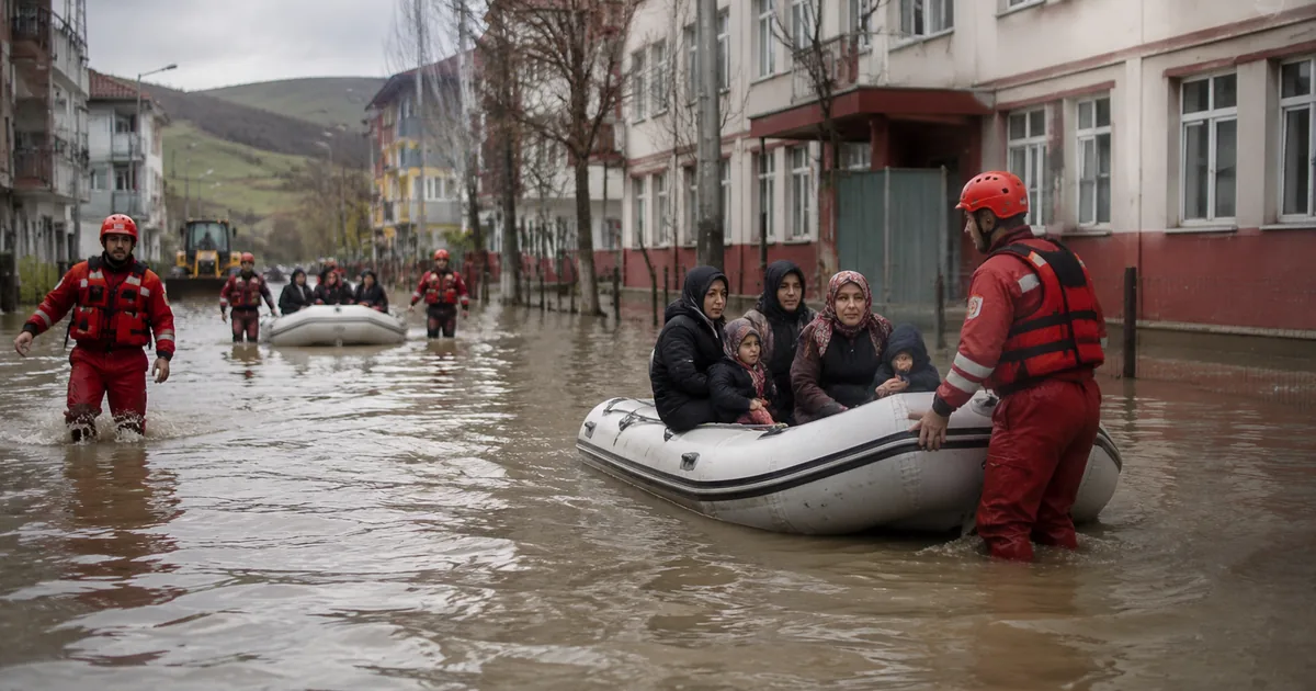 Samsun'da sağanak felaketi: Havza'da okullar bugün tatil!