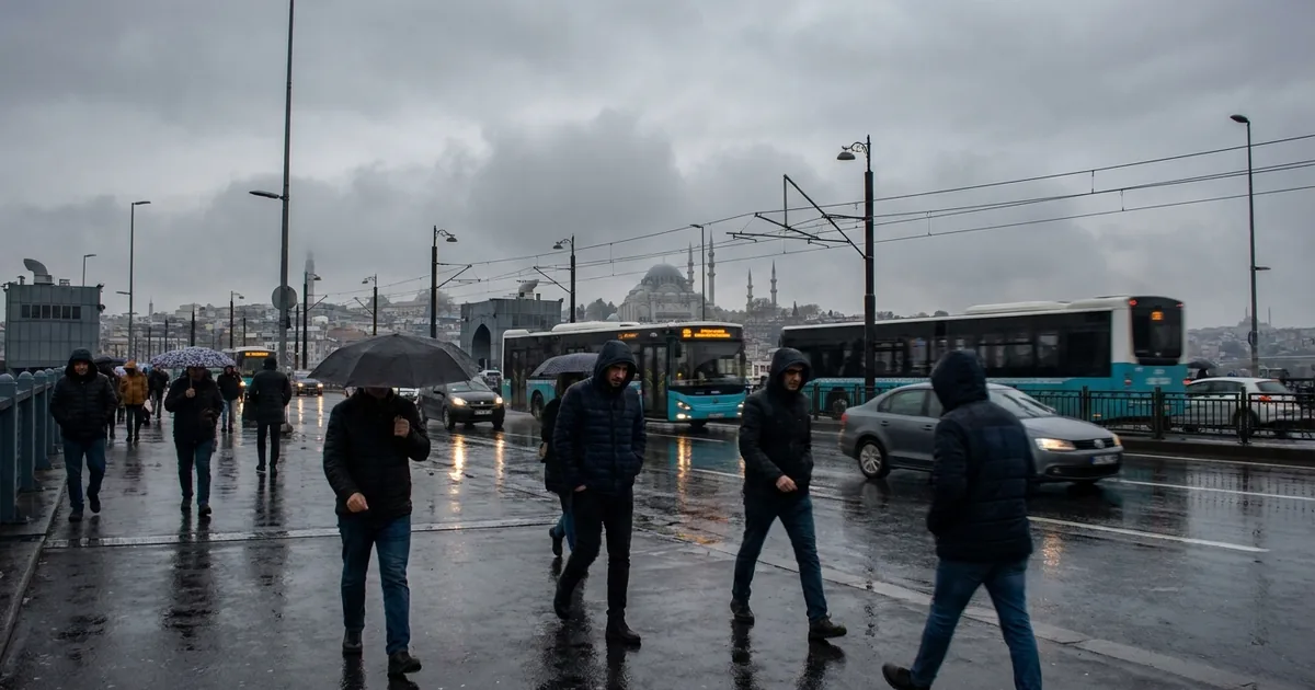 İstanbul’da Hafta Sonu Sıcaklıklar Düşüyor: Yağış Geliyor