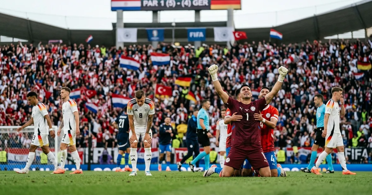 Paraguay’dan tarihi başarı: Almanya penaltılara boyun eğdi