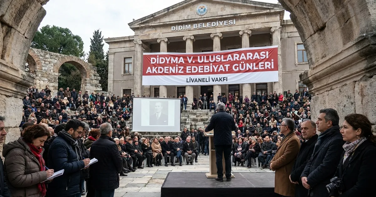 Didyma Edebiyat Günleri Apollon Tapınağı’nda başladı
