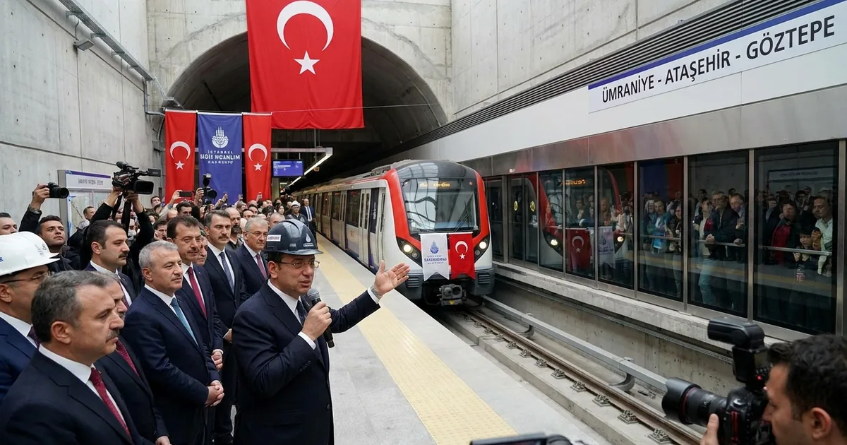 Ümraniye-Ataşehir-Göztepe metrosu yıl sonunda açılıyor