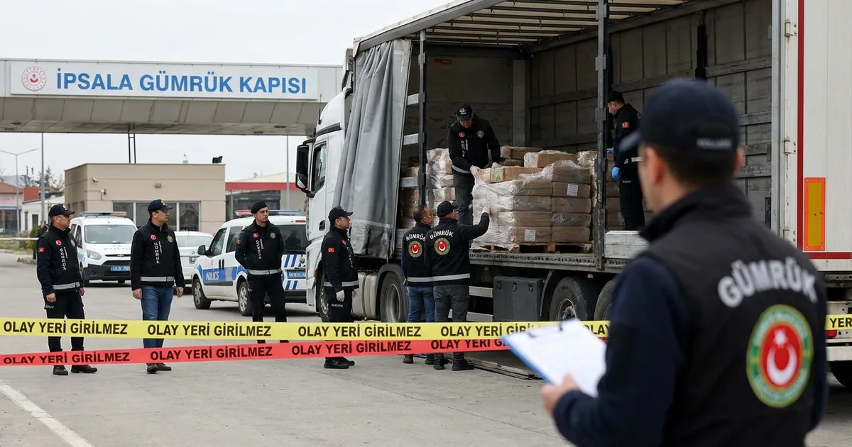 Edirne İpsala’da dev operasyon: TIR’da 4 ton uyuşturucu yakalandı - Son Bir Dakika