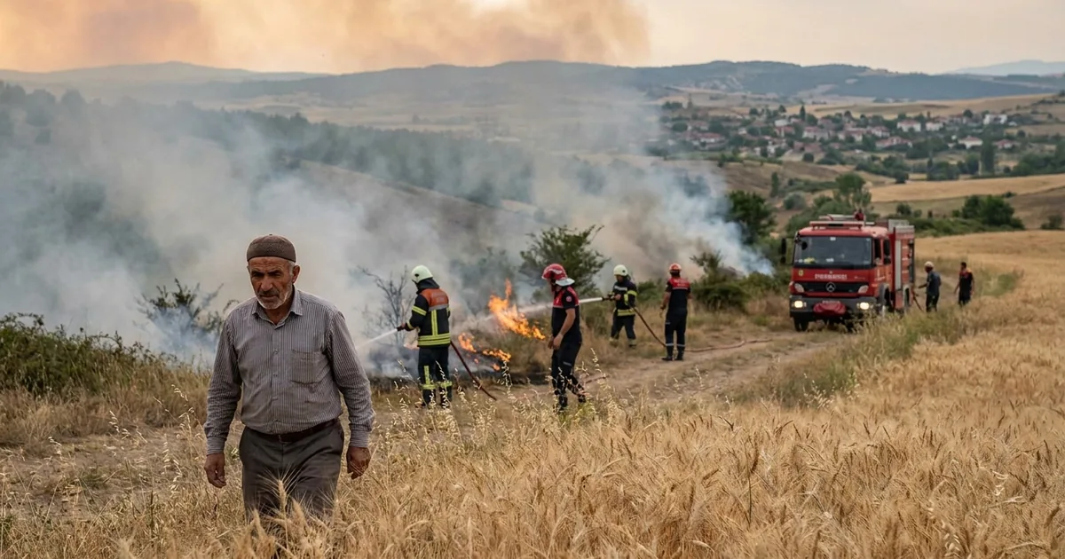 80 km hızında rüzgar geliyor: Orman yangını riskine dikkat