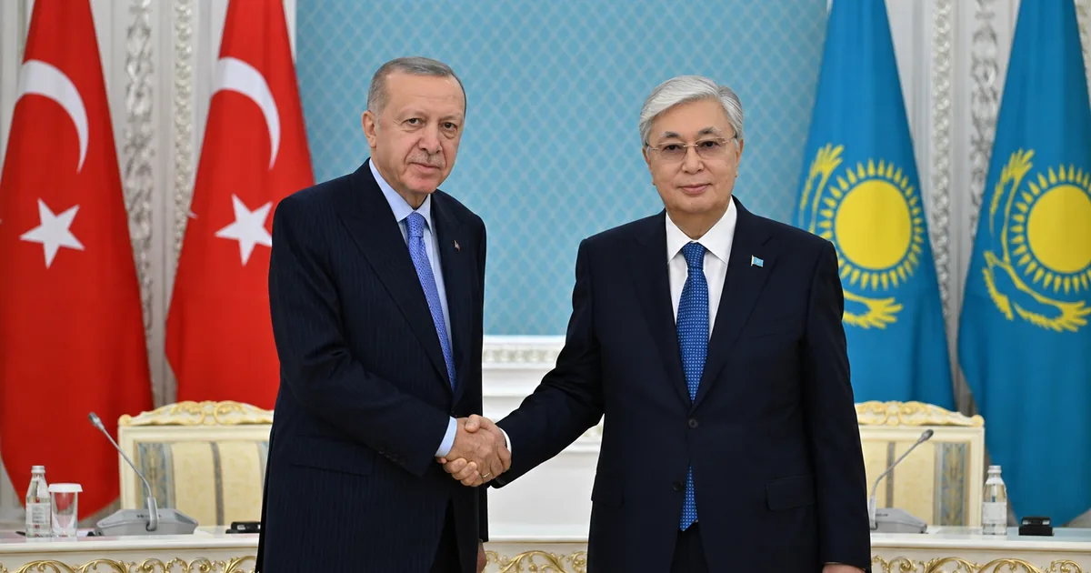 Türkiye-Kazakistan ilişkileri masada: Erdoğan Kazakistan'da - Son Bir Dakika