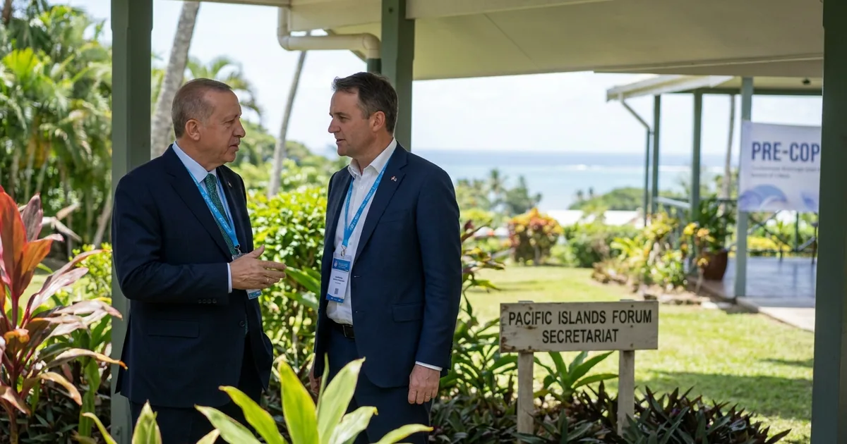 Bakan Kurum Fiji'de Avustralya ile COP31 görüşmesini yaptı