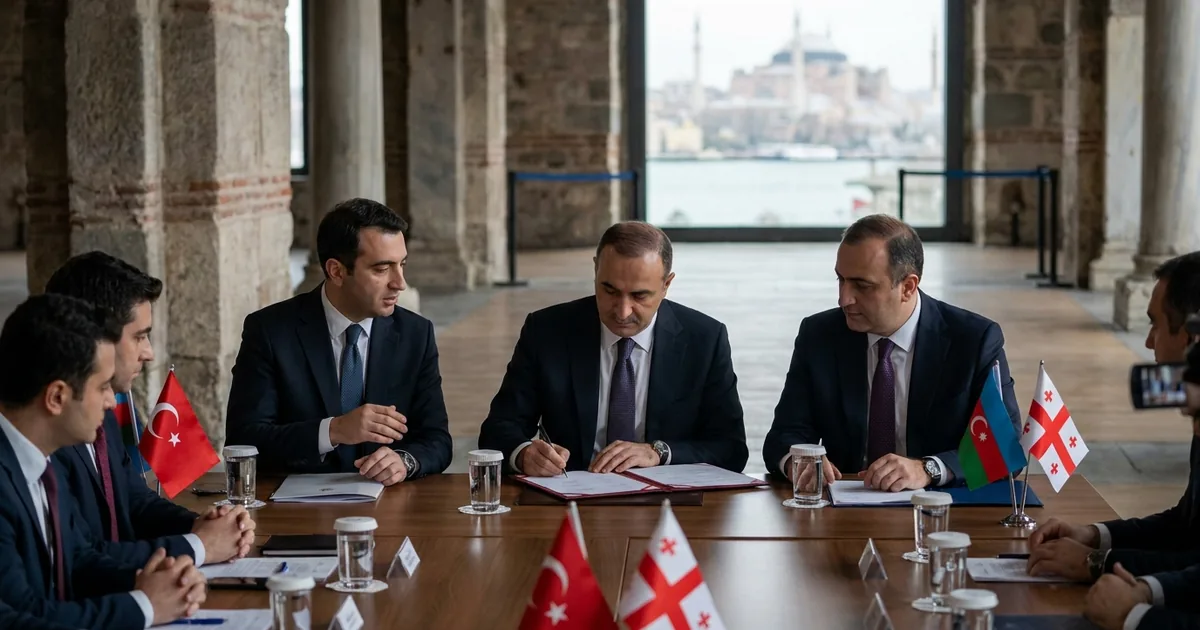 İstanbul Bildirisi: Orta Koridor ve Enerjiye Odaklanıldı - Son Bir Dakika