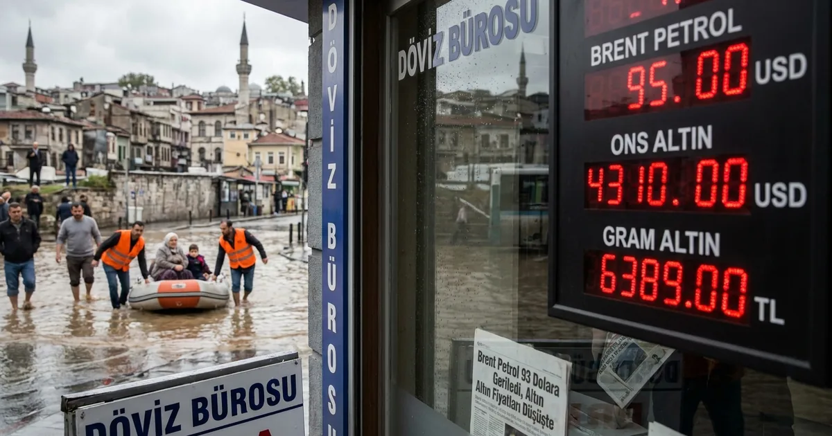 Brent Petrol 93 Dolara Geriledi, Altın Fiyatları Düşüşte - Son Bir Dakika
