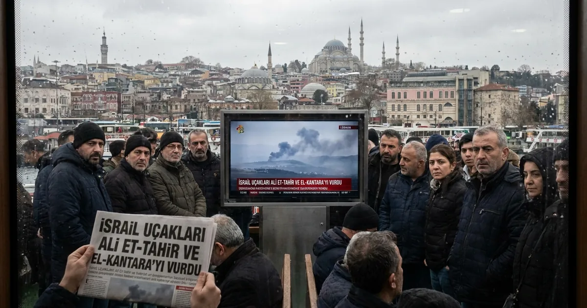 İsrail uçakları Ali et-Tahir ve El-Kantara'yı vurdu - Son Bir Dakika
