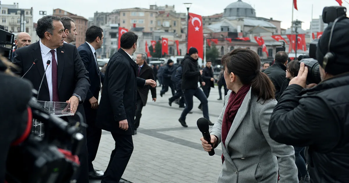 Canlı Yayında Korku Dolu Anlar: Beyaz Saray'da Silah Sesleri - Son Bir Dakika