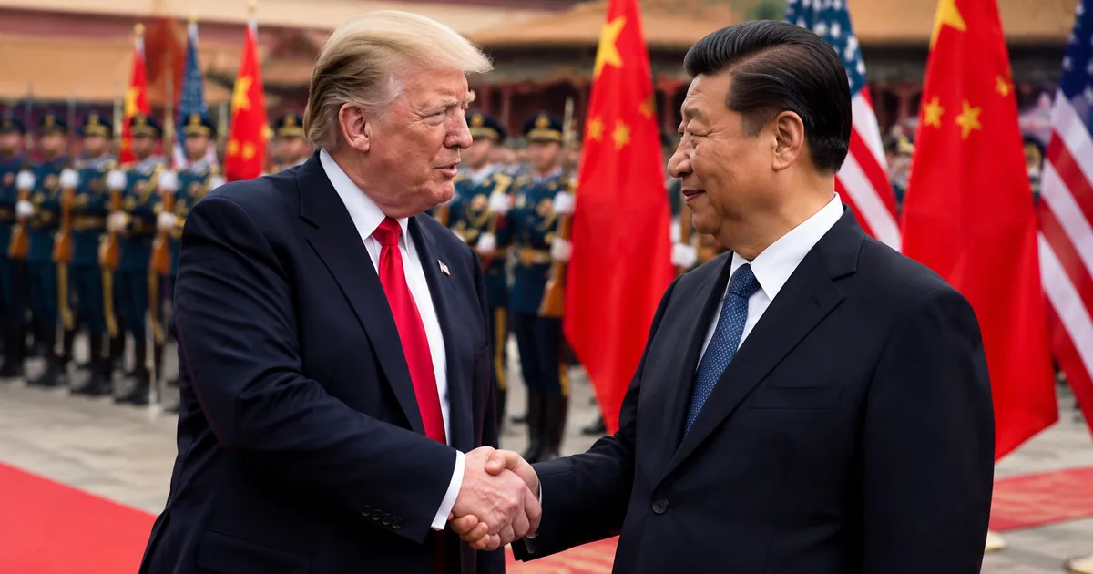 Trump Çin'de: Şi Jinping'den Övgü Aldım, Biden Dönemi Geride Kaldı