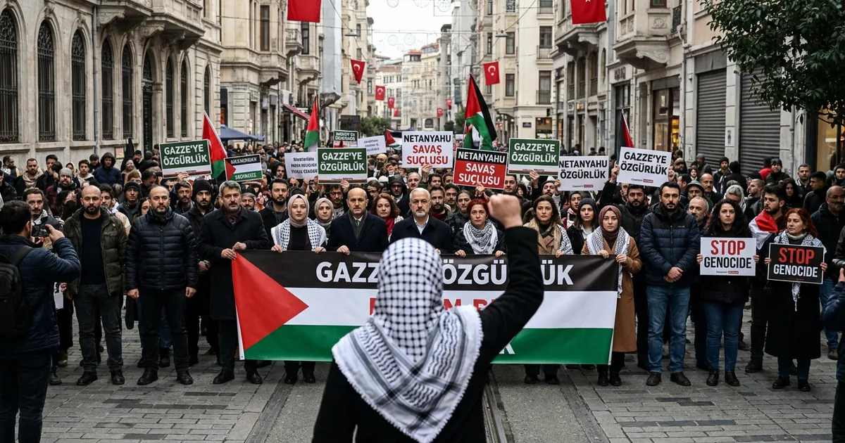 New York'ta binlerce kişi Netanyahu protestosu düzenledi - Son Bir Dakika