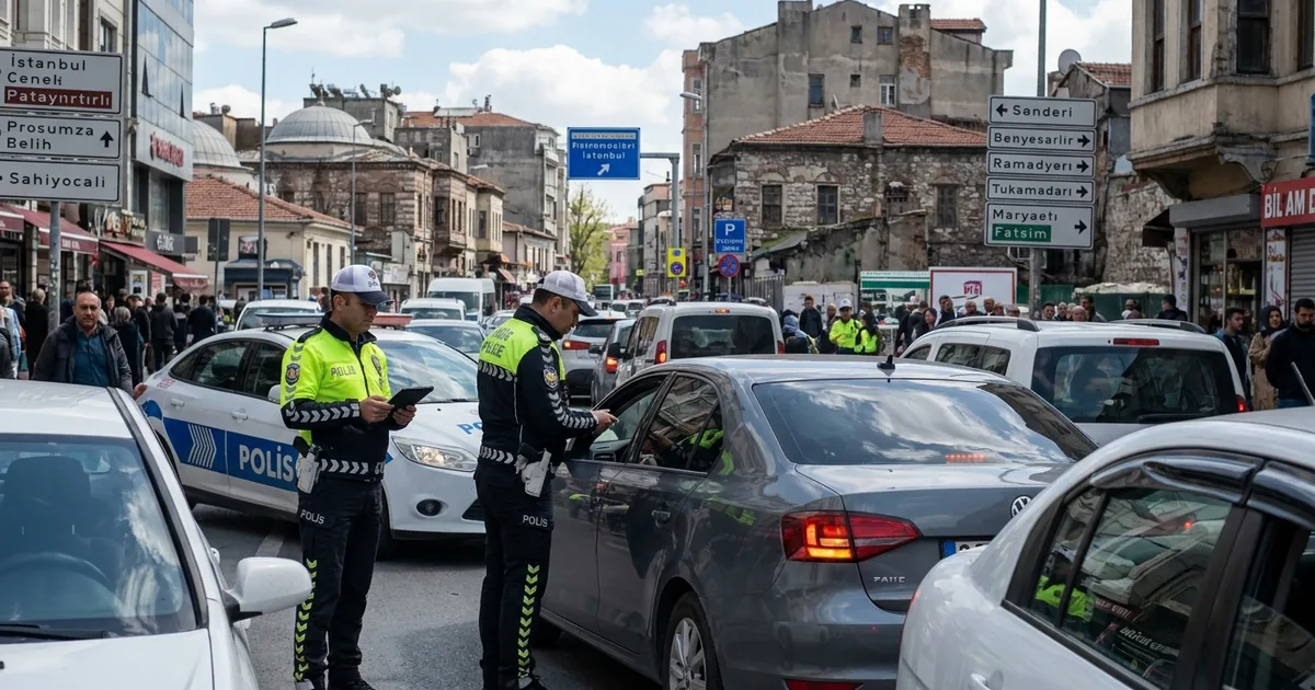 İstanbul'da ters yönden kaçan sürücüye 252 bin lira ceza - Son Bir Dakika