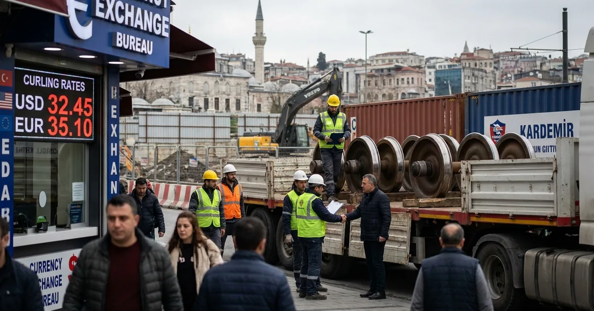 KARDEMİR, Çek Cumhuriyeti'ne İlk Kez Raylı Teker İhraç Etti