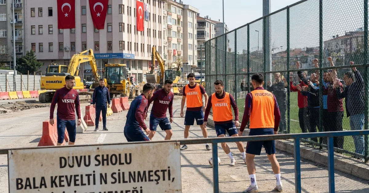 Trabzonspor Samsunspor maçı hazırlıklarına devam ediyor