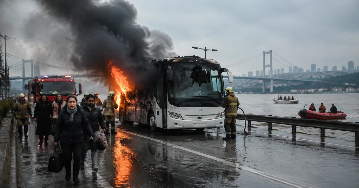 Otobüs şoförü Şahin: "Selektör sayesinde 45 kişinin burnu kanamadı" - Son Bir Dakika