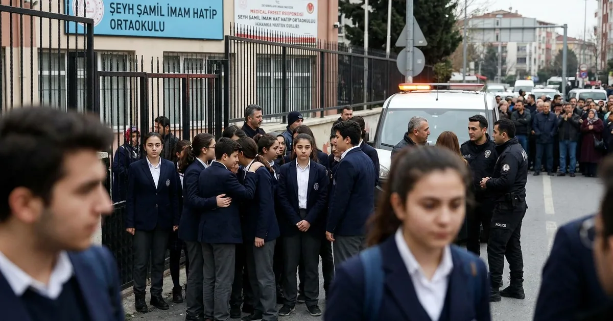 8 öğrenci yaralandı: Başakşehir'de okulda kanlı saldırı