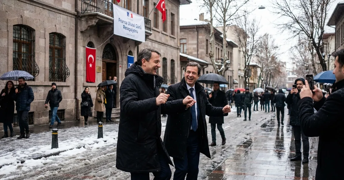 Büyükelçilerden Erik Dalı performansı: Fransa resepsiyonu