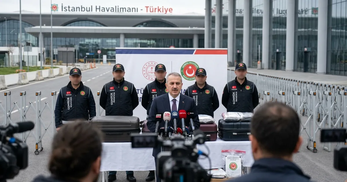 İstanbul Havalimanı'nda gümrük ekiplerinden dev operasyon
