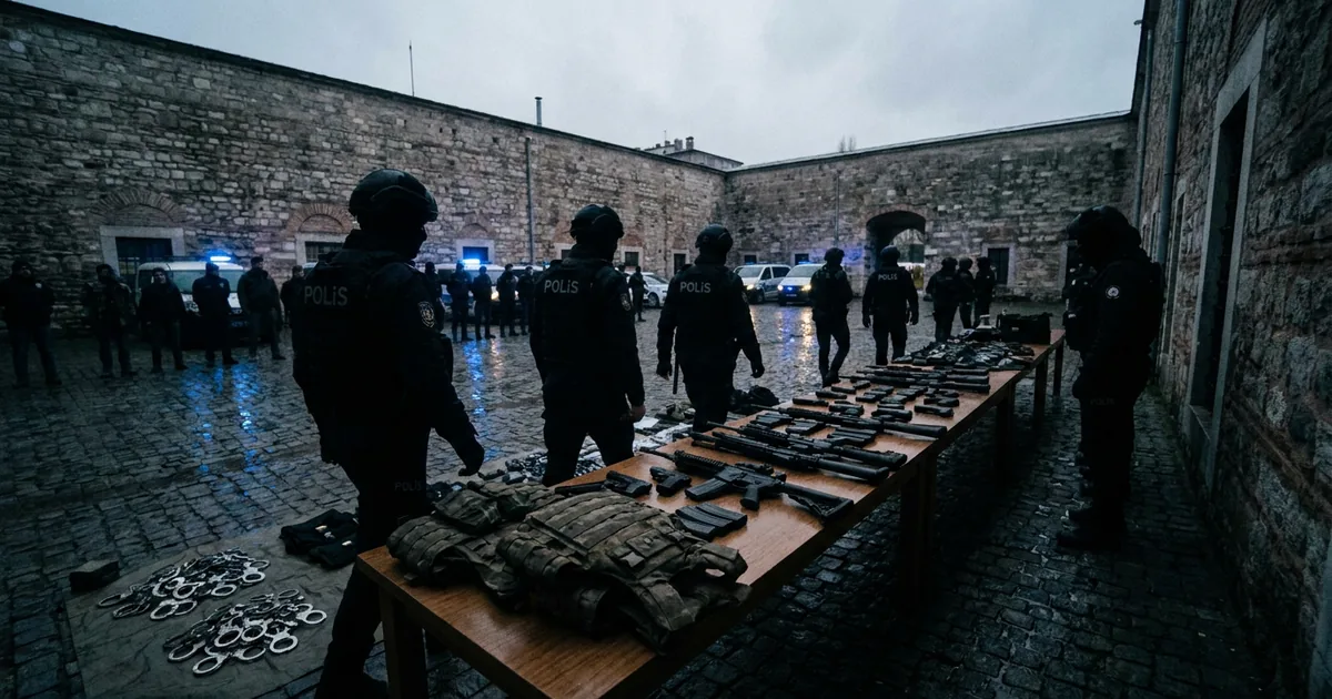 58 ilde suç örgütlerine operasyon: 348 şüpheli yakalandı - Son Bir Dakika