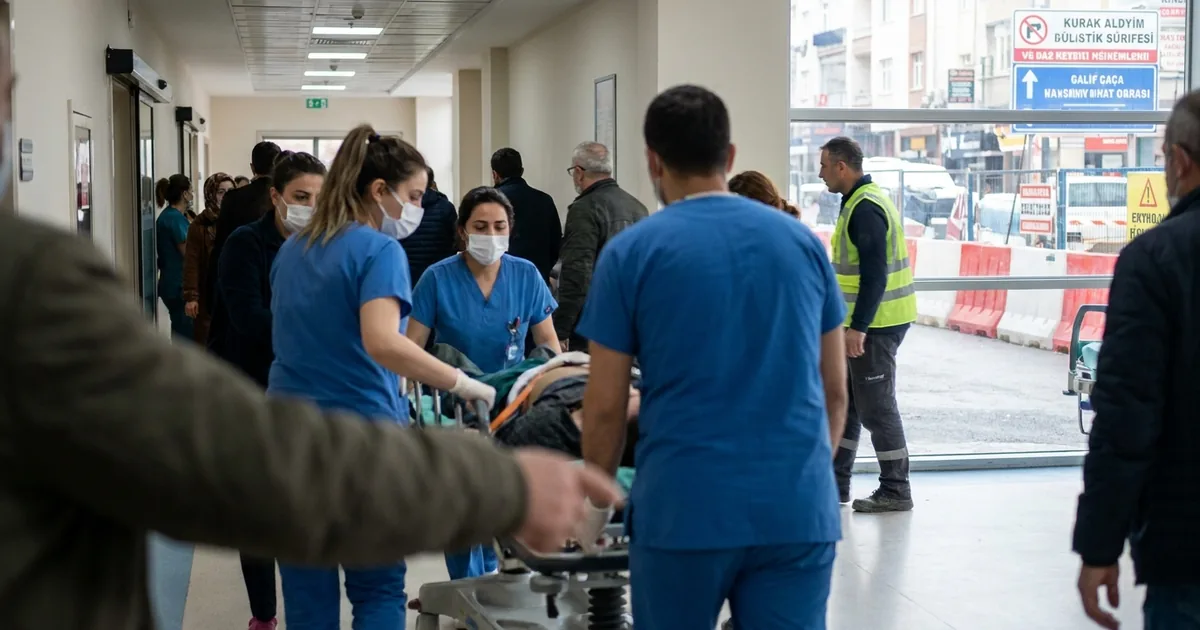 Kayseri'de silahla yaralanan şahıs hastaneye sevk edildi
