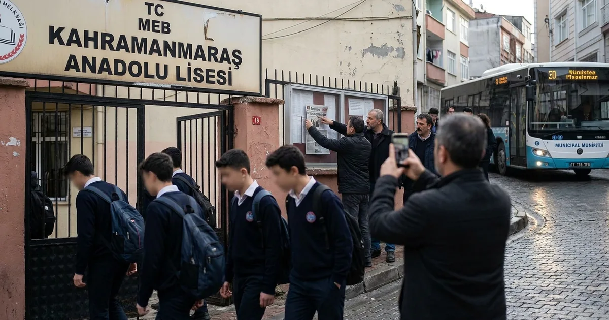 Kahramanmaraş’taki okul katliamında canlı yayın skandalı