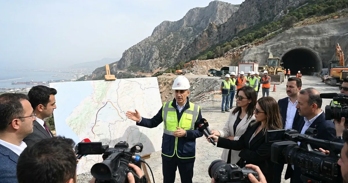 Amanos Tüneli ile İskenderun Limanı Güneydoğu'nun Kapısı Olacak