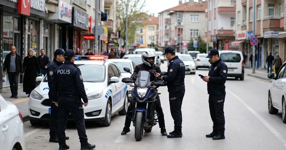 Bursa İnegöl'de polisten kaçan sürücüye 450 bin lira ceza - Son Bir Dakika