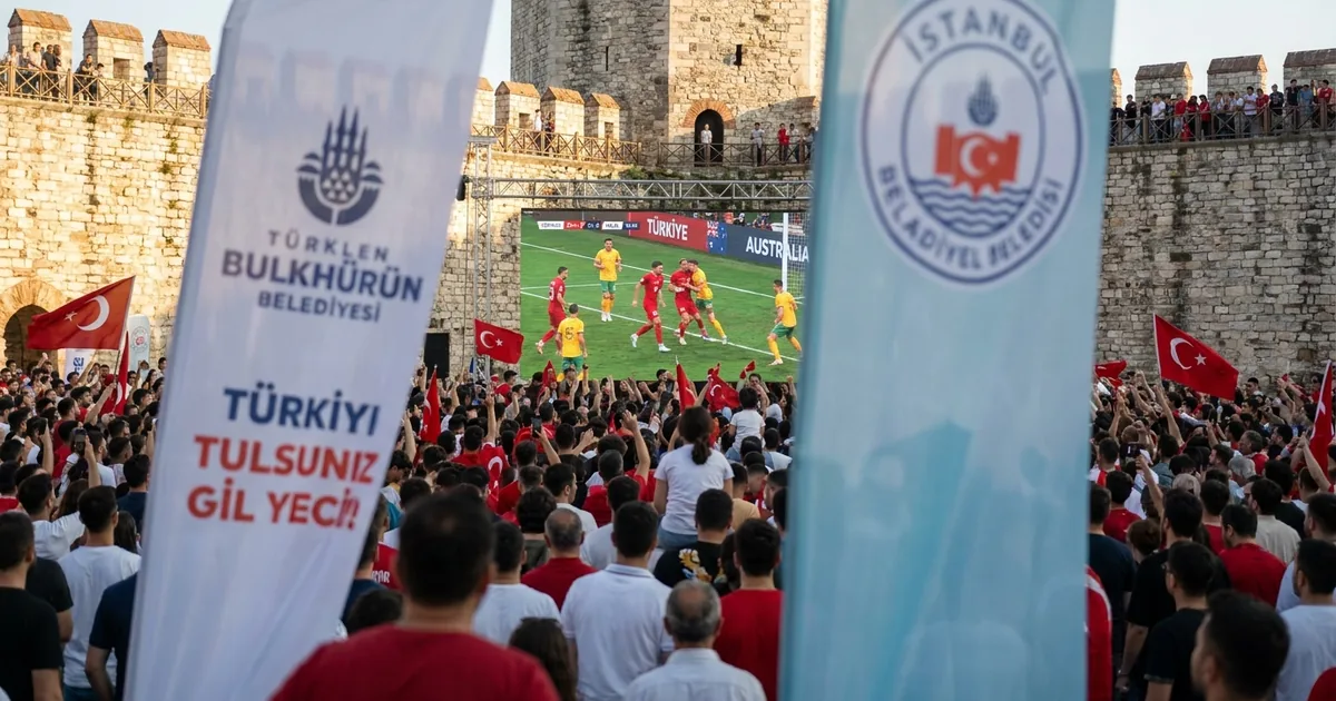 Türkiye Avustralya maçı: İstanbul’da coşku doruktaydı