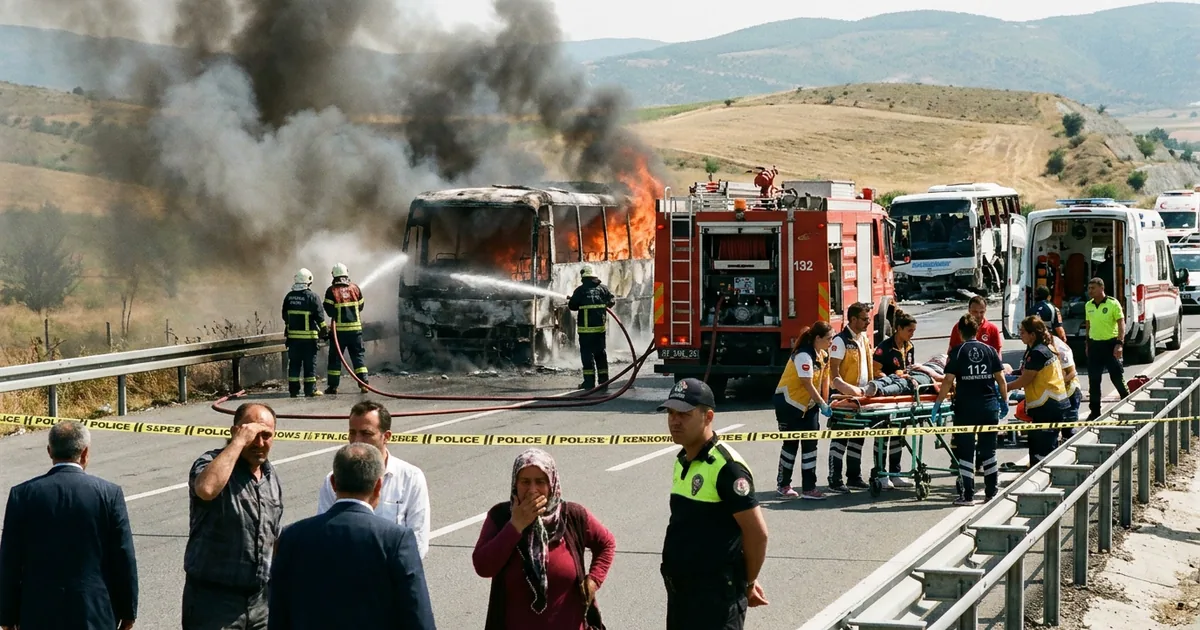 Denizli'de Otobüs Kazası: İzmir-Antalya Seferi Kâbusa Döndü