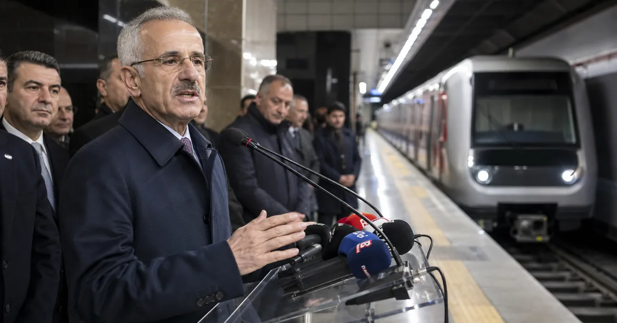 Arnavutköy-Halkalı Metro Hattı Açılışı Yakın - Son Bir Dakika